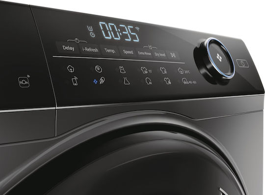 Haier Πλυντήριο-Στεγνωτήριο Ρούχων 9kg/6kg Ατμού 1400 Στροφές με Wi-Fi