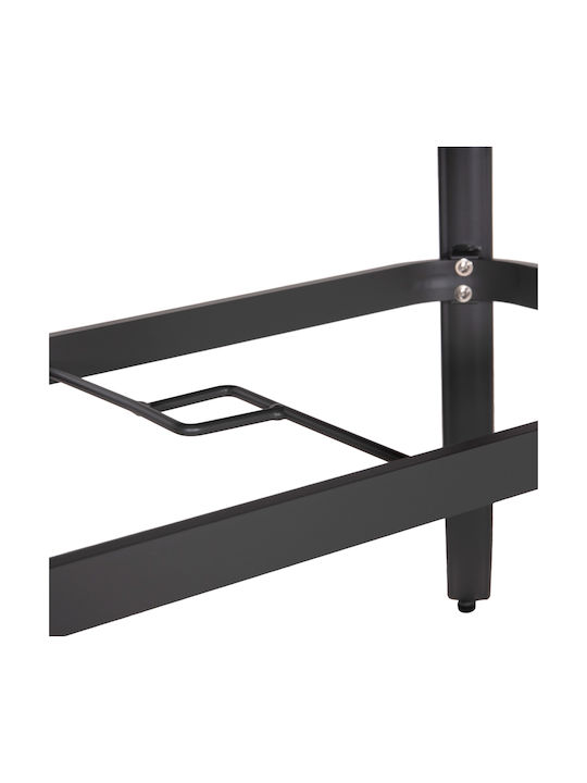 Маса Алуминиево Стабилна Telamo Anthracite-natural 160x90x73бр