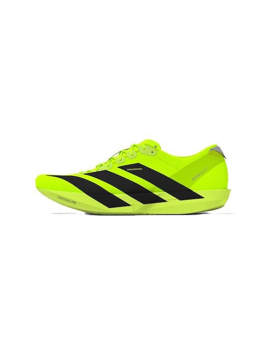 Adizero Adios 9 Мъжки Спортни обувки Running Lucid Lemon / Core Black / Halo Silver