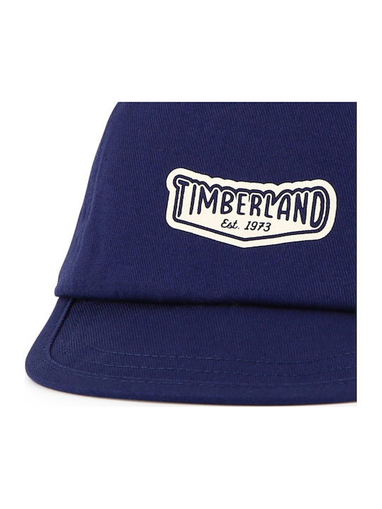 Timberland Παιδικό Καπέλο Jockey Υφασμάτινο Μπλε