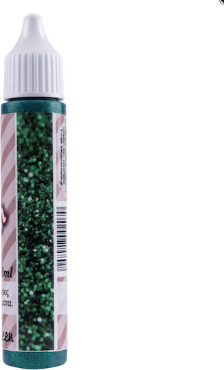 Grüner Glitzerstift Decoupage 28ml