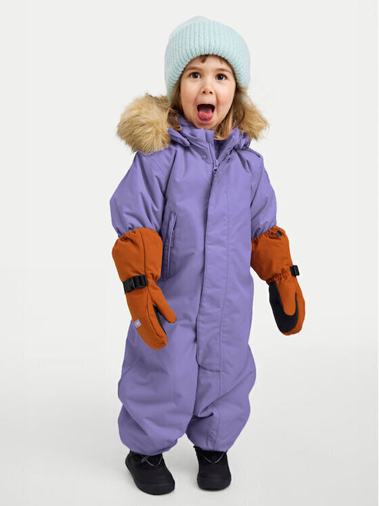 Reima Baby-Ausgehstrampler Langärmliges Purple-2 5100117C