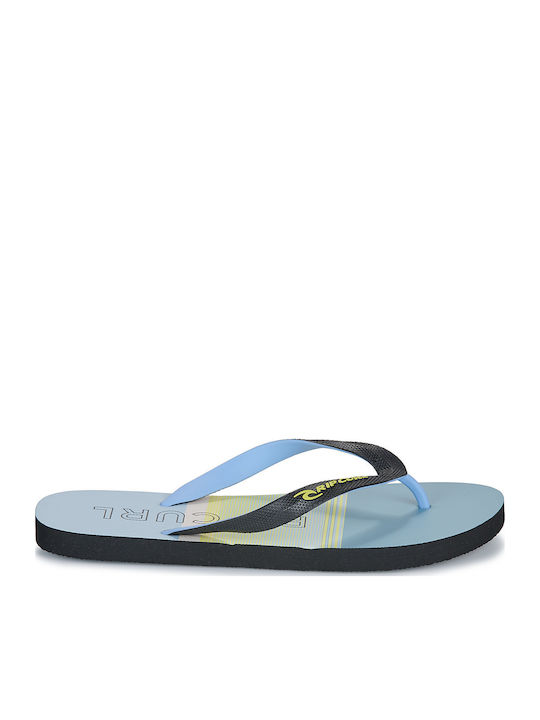 Open Toe Ανδρικά Flip Flops Μπλε