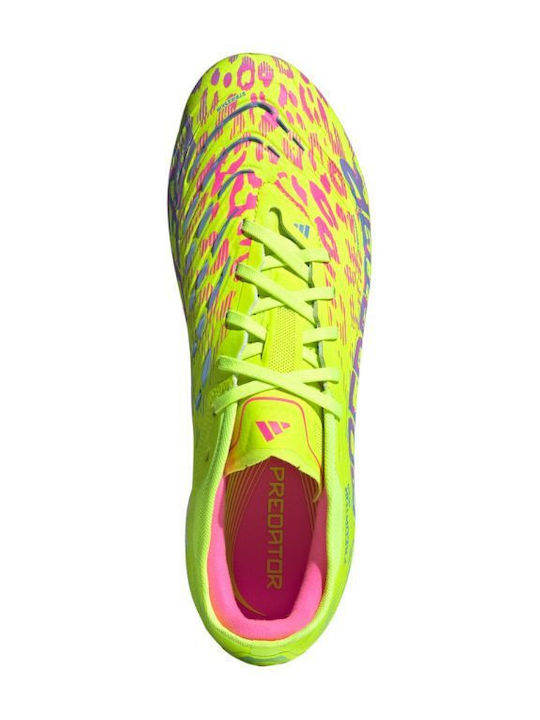 adidas Predator Pro JH6467 Pantofi de Fotbal cu crampoane Verzi