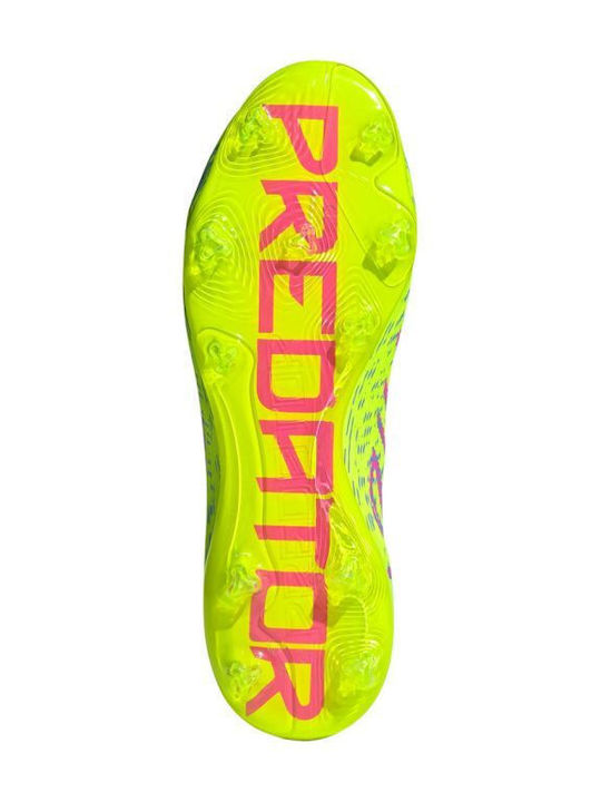 adidas Predator Pro Football Shoes with Cleats Green