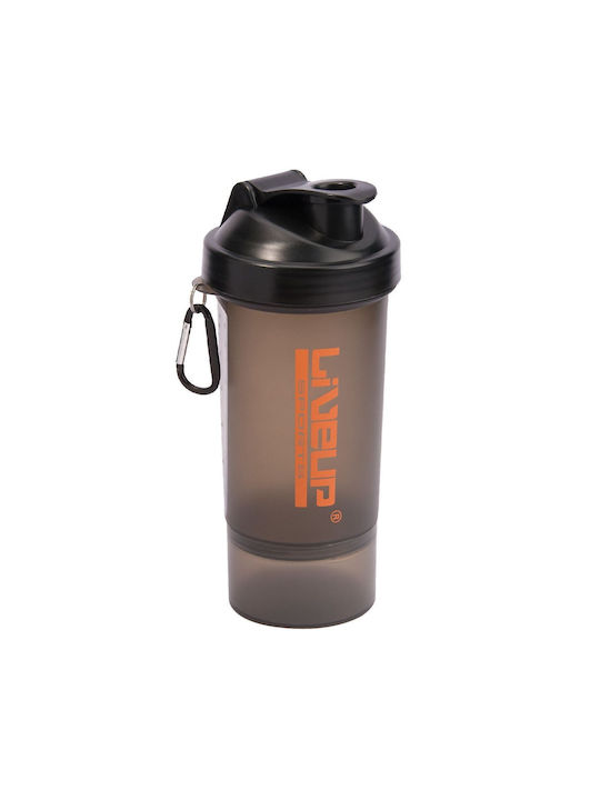 Shaker Protein 600ml Kunststoff Schwarz