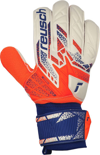 Reusch Attrakt Solid Adults Goalkeeper Gloves White