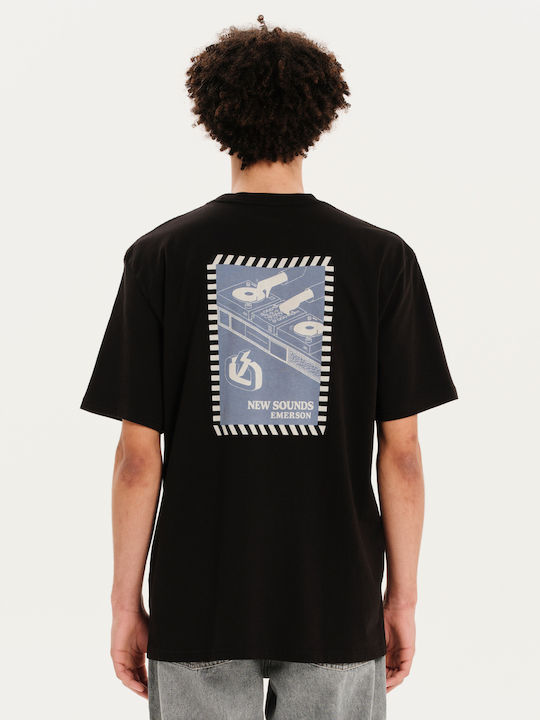 T-shirt Μαύρο