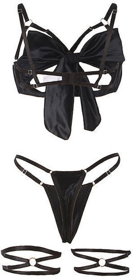 Subblime Sexy Lingerie Sets Black Plus Size