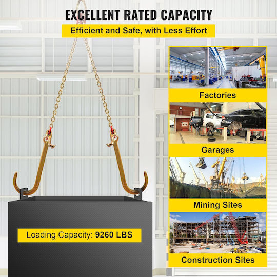 Vevor Lifting & Pulling Equipment for Weight Load up to 9.26t