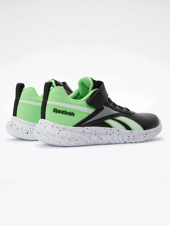 Rush Runner 5 Syn Incaltaminte Sport Copii Alergare Cu Închidere Hoop & Loop Negru