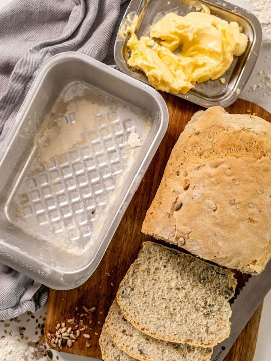 Kitchen Craft Φόρμα Ζαχαροπλαστικής για Κορμό από Αλουμίνιο 24.1x15.1x6εκ.