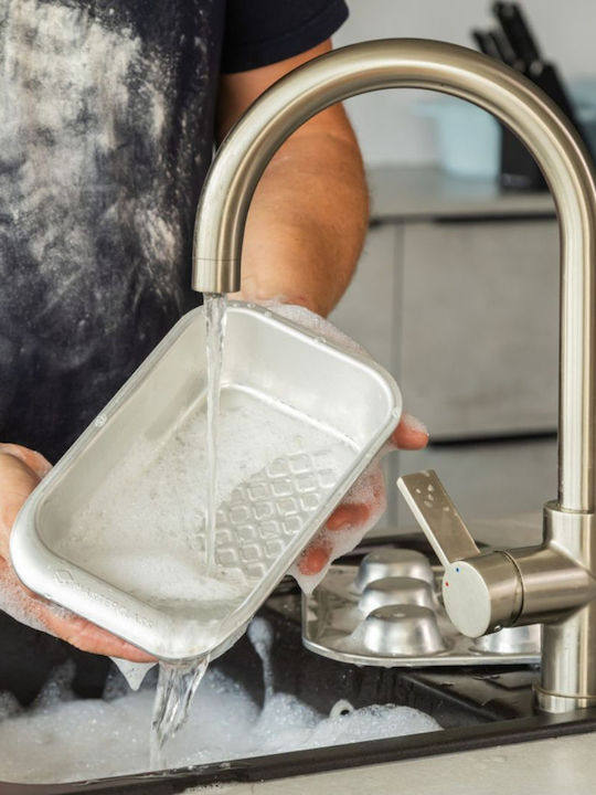 Kitchen Craft Φόρμα Ζαχαροπλαστικής για Κορμό από Αλουμίνιο 24.1x15.1x6εκ.