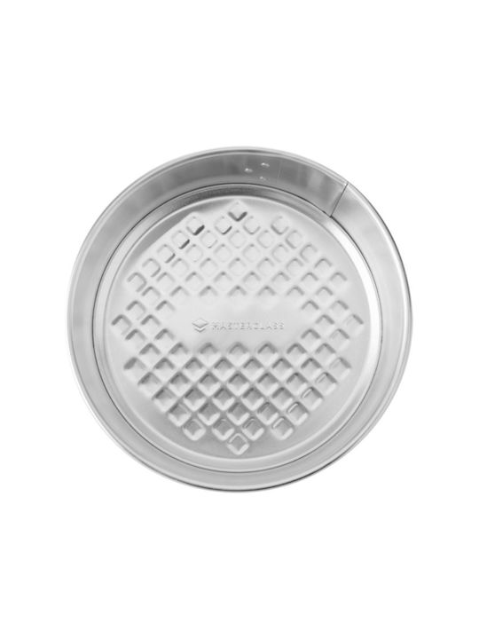 Kitchen Craft Formă de Patiserie pentru Chec Rotund din Aluminiu cu Bază Detașabilă 21.5x21.5x7buc 1buc