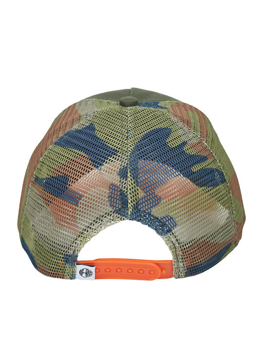 Timberland Kids' Hat Jockey Fabric Khaki