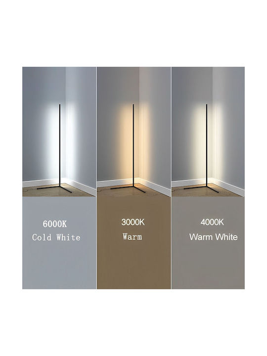 Led Floor Lamp Unique Design Light Selection Cool White-warm White-white Black Color Usb Base Dimensions 42x2.3x130cm Led Floor Lamp Unique Design Light Selection Cool White-warm White-white Black Color Usb Base Dimensions 42x2.3x130cm