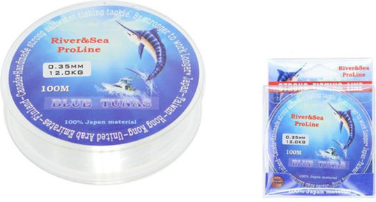 Tpster Πετονιά Ψαρέματος 100m / 0.35mm / 12kg