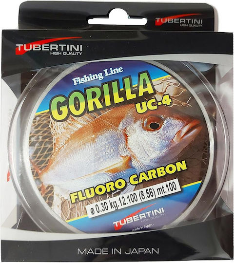 Tubertini Uc-4 Fishing Line Transparent 100m / 0.2mm