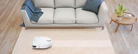 Hobot Legee D8 LuLu Σκούπα Ρομπότ με Χαρτογράφηση Laser & Απορρόφηση 5000Pa Λευκή