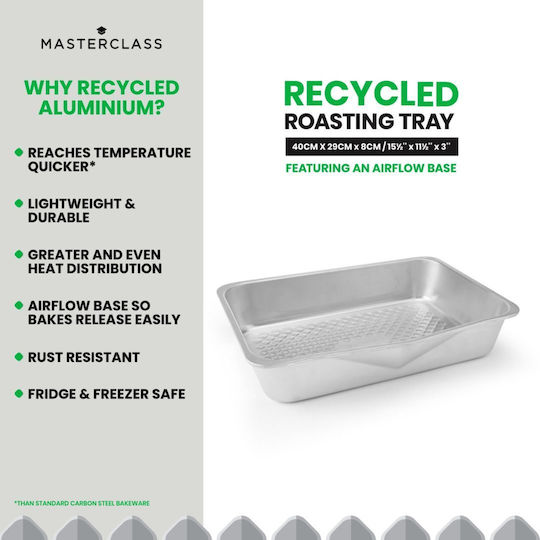 Kitchen Craft Aluminum Baking Pan 29x40cm