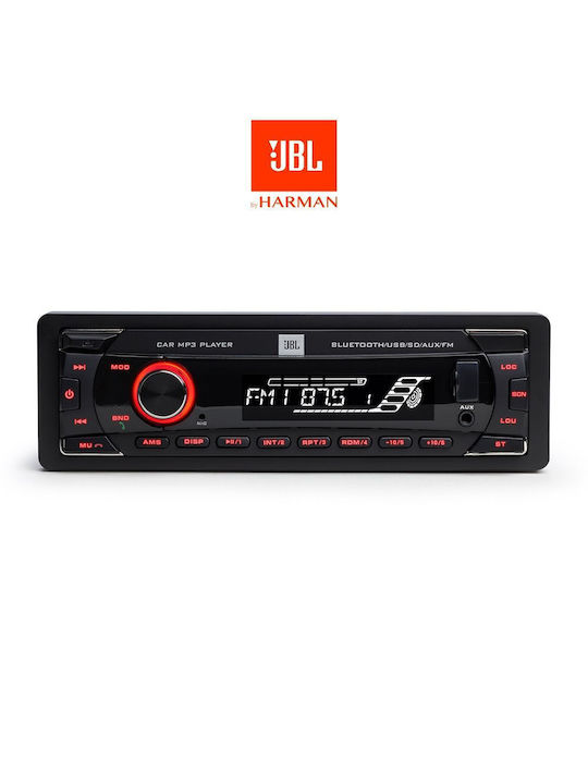 JBL Ηχοσύστημα Αυτοκινήτου 1DIN (Bluetooth/USB) με Αποσπώμενη Πρόσοψη