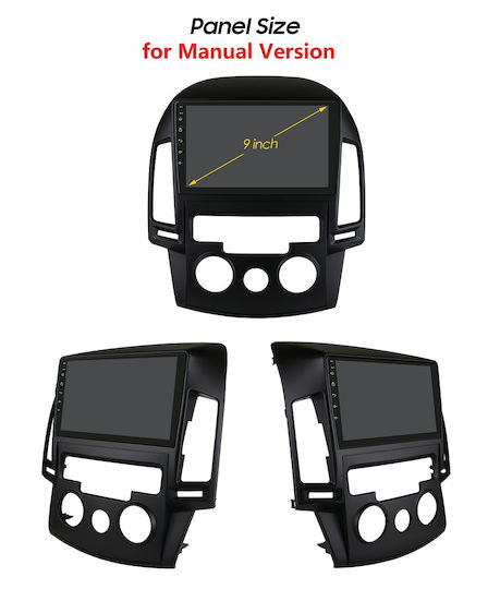 Ηχοσύστημα Αυτοκινήτου για Hyundai i30 2007-2012 (Bluetooth/USB/WiFi/GPS/Apple-Carplay/Android-Auto) με Οθόνη Αφής 9"