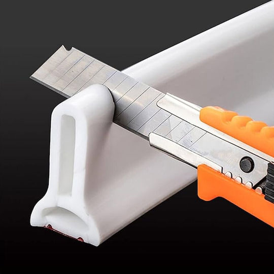Flexibler selbstklebender Wasserhalte-Streifen 2m Grau