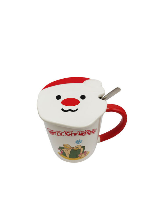 Etoile Christmas Mug Ceramic White