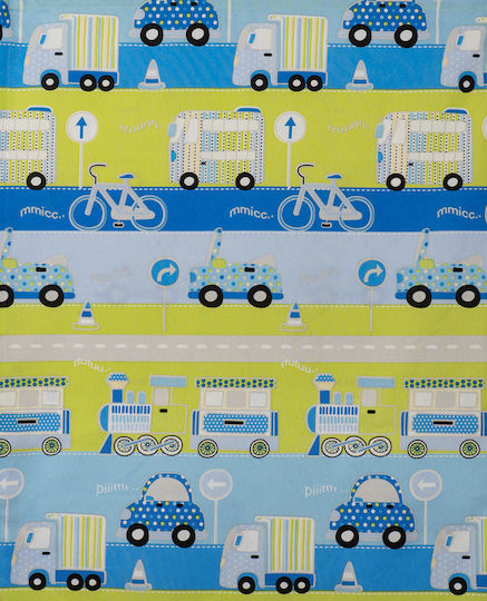 Mc Decor Детска завеса Cars с куки 140x260cm Mc Decor Детска завеса Cars с куки 140x260cm
