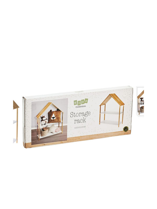 Kids Floor Shelving Unit 80x30x108cm