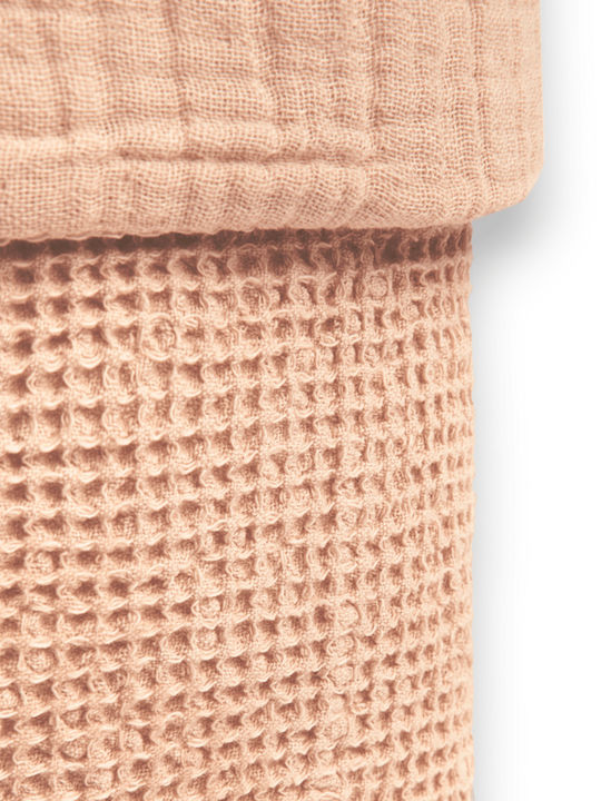 Nobodinoz Wabi Sabi Decorative Basket Fabric Pink
