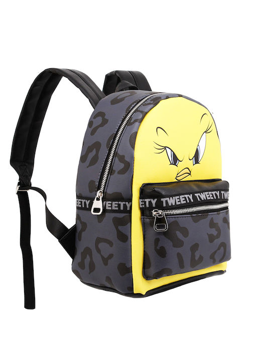 24 School Bag Backpack Black