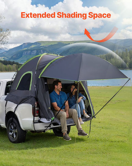 Vevor Car Camping Tent Grey 3 Seasons For 3 People 215x160cm
