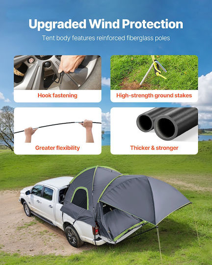 Vevor Cort Camping Automobil Gri 3 Anotimpuri