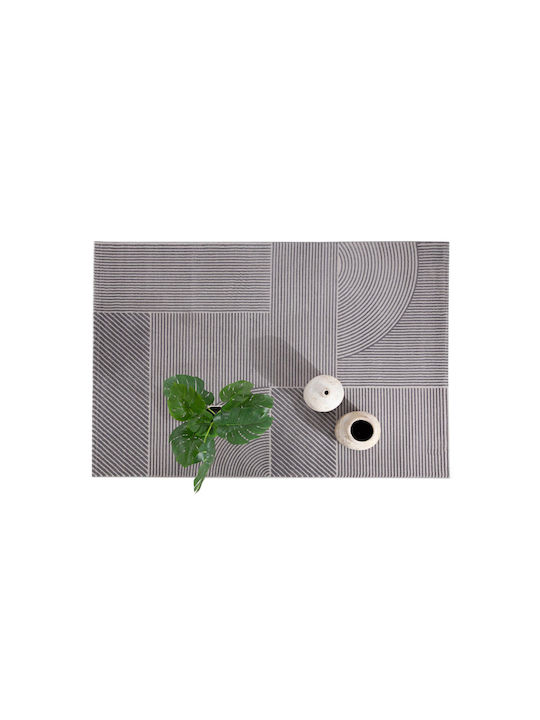 Royal Carpet Organic 591 Σετ Μοντέρνα Χαλιά Κρεβατοκάμαρας Grey E104045X 3τμχ