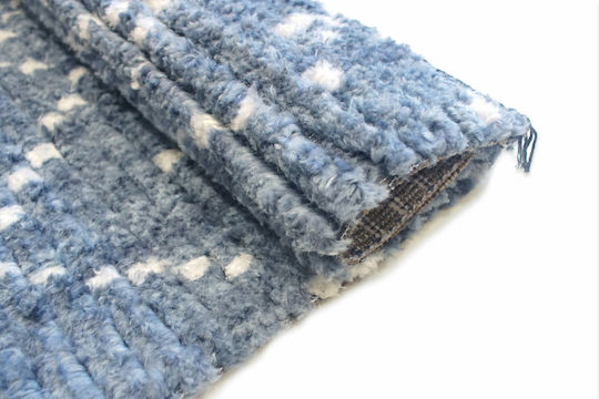 Royal Carpet Modern Bedroom Rugs Set Blue Cream E103534 3pcs