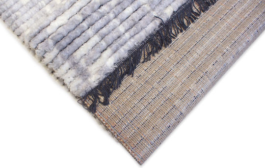 Royal Carpet Set Modern Schlafzimmer-Teppichsets Synthetisch,Polyester/Cotton/Leather Grey Cream E103530 3Stück