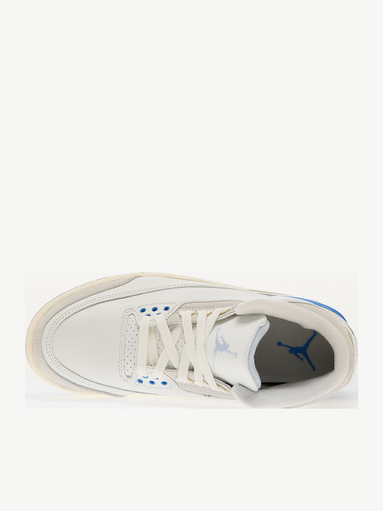 Air  3 Retro Boots Summit White / Hydrogen Blue-legend Blue