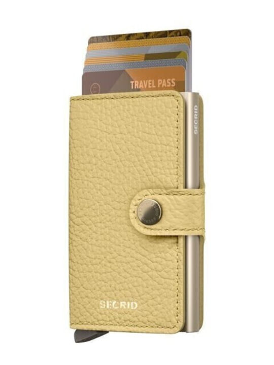 Miniwallet Men's Wallet Classic with RFID Beige