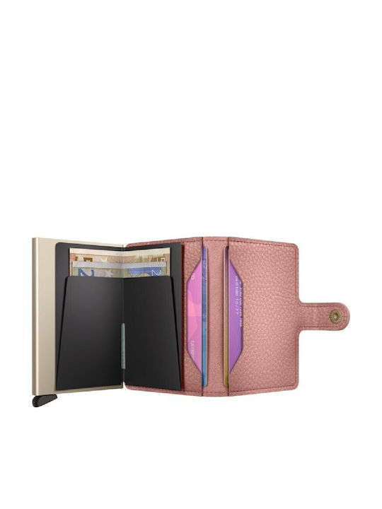 Miniwallet Ανδρικό Πορτοφόλι με RFID Ροζ