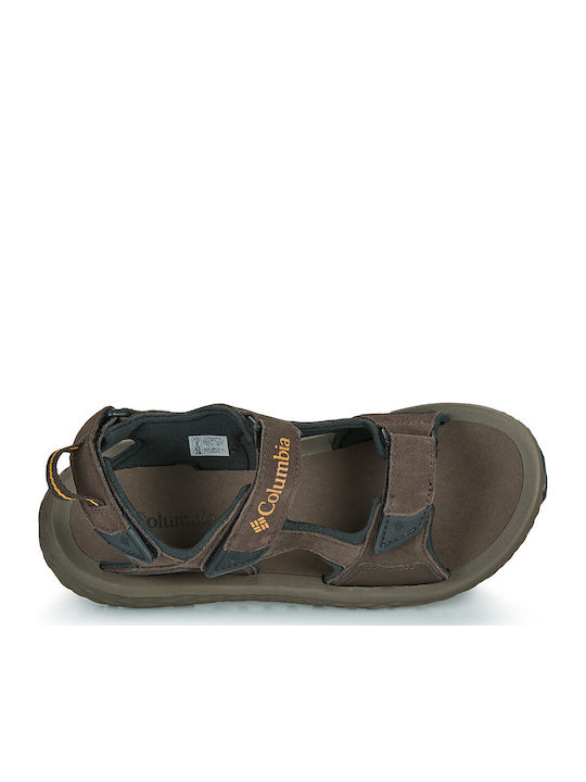 Hiker 3-strap Men's Sandals Brown