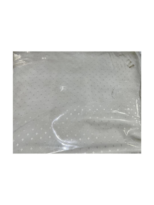San Lorentzo Shower Curtain White
