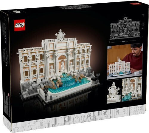 LEGO Architecture Trevi Fountain for 18+ Years 1880 Pieces