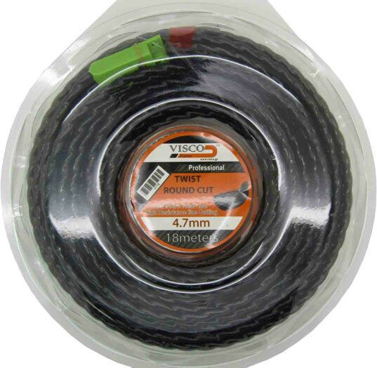 Visco Parts Round Twist Brush Cutter Trimmer Line 4.7mm 18m 4718