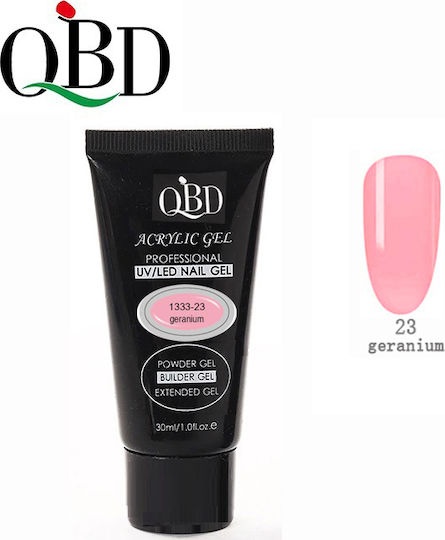 QBD Acrygel Νυχιών Geranium 23 30ml