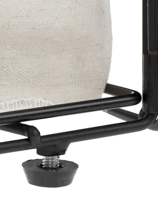 Wäschekorb Bamboo 72l mit Deckel 40x30x60cm Beige