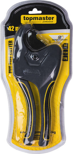 Topmaster Manual Pipe Cutter for Iron Steel Maximum Cutting Diameter 42mm