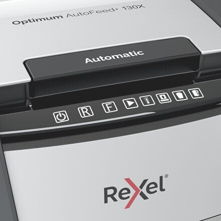 Rexel AUTO+ 130X P4 Cross Cut 130-Sheet Paper Shredder