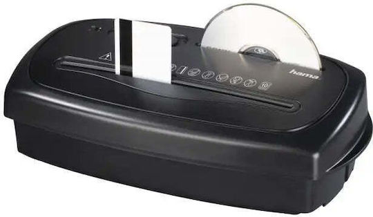 HAMA Καταστροφέας Εγγράφων και CD Home X10CD Strip Cut 10 Φύλλων με Κάδο 15lt