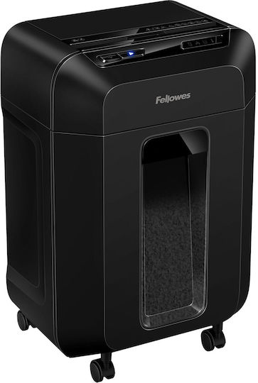 Fellowes Aktevernichter Mikroschnitt 80 Blätter mit Behälter 17Es